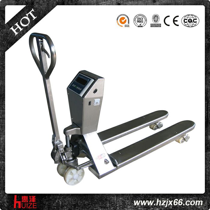手動(dòng)稱(chēng)重搬運(yùn)車(chē)(不銹鋼) 手動(dòng)稱(chēng)重搬運(yùn)車(chē)(不銹鋼)